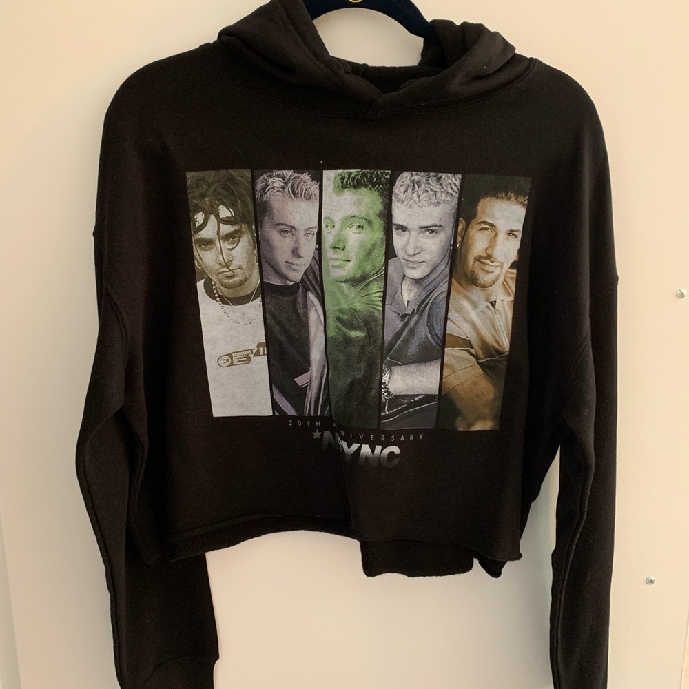 *NSYNC cropped hoodie